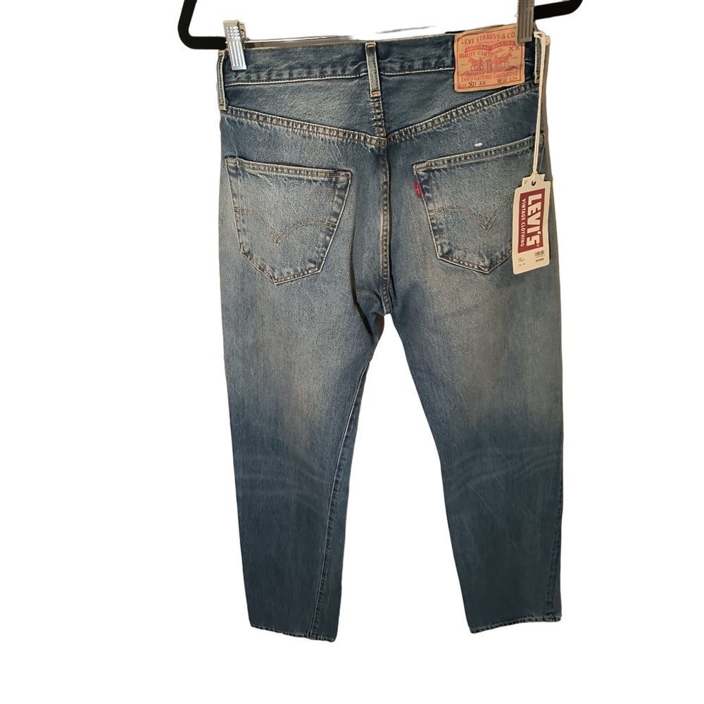 Levis 501XX jeans‎ Selvedge denim Men's Size 28x34  Rare NWT Deadstock